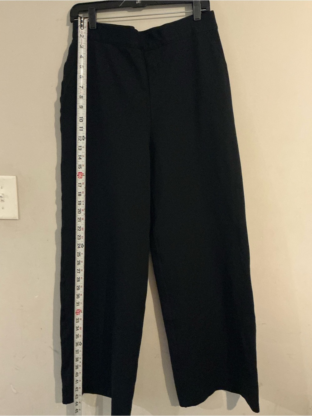 SPANX Black Wide-Leg Pull-On Pants